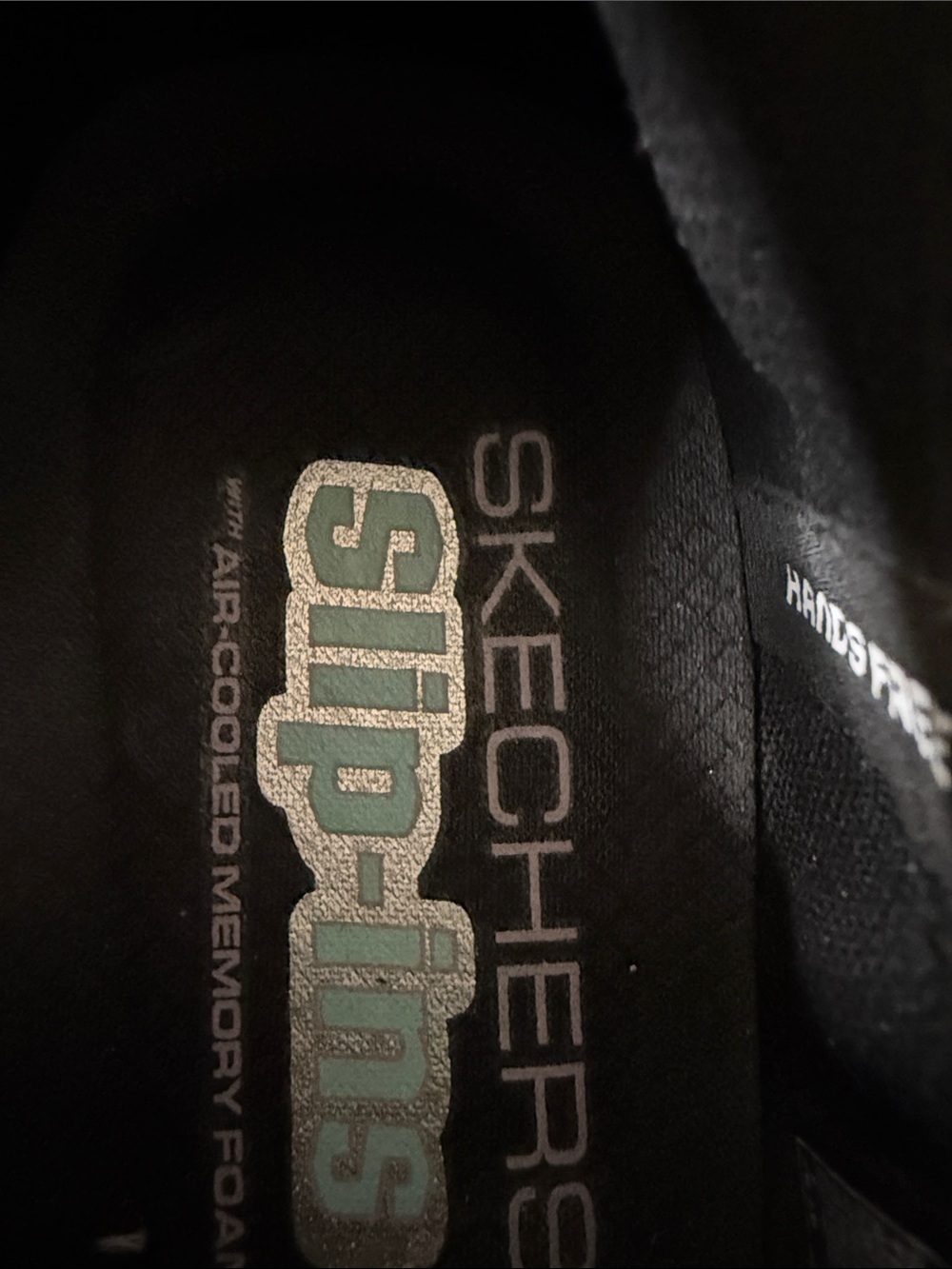 Skechers Black Slip-In Sneakers - Picture 2 of 4